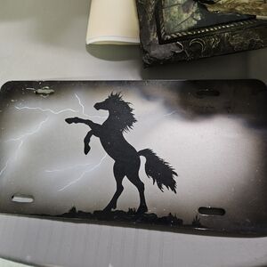 GUC Horse License Decorative Plate Alternative.